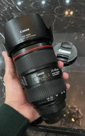 لنز حرفه ای کانن | Canon 24-105mm f/4L IS II USM دست دوم
