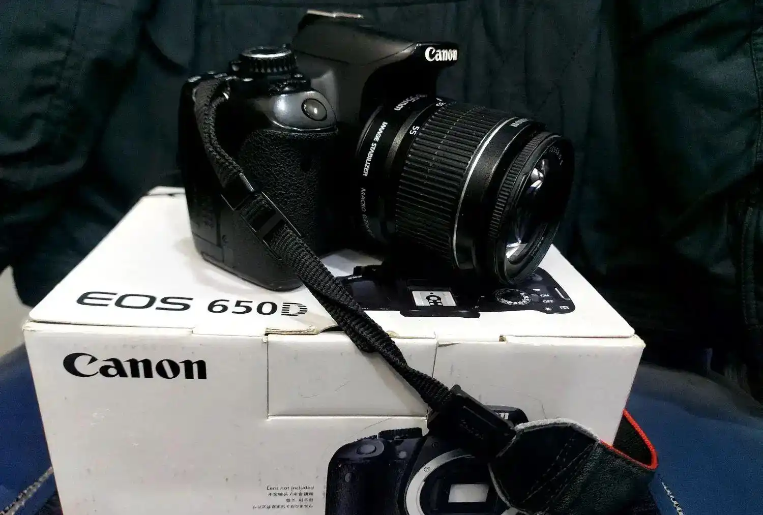 دوربین عکاسی حرفه ای Canon 650D دست دو