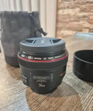لنز 50mf1.8 Canon دست دوم