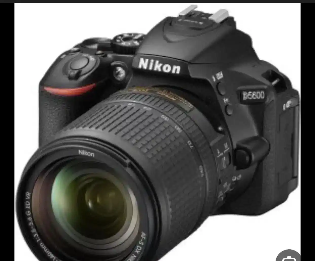 دوربین عکاسی nikon d5600 در حد نو دست دو