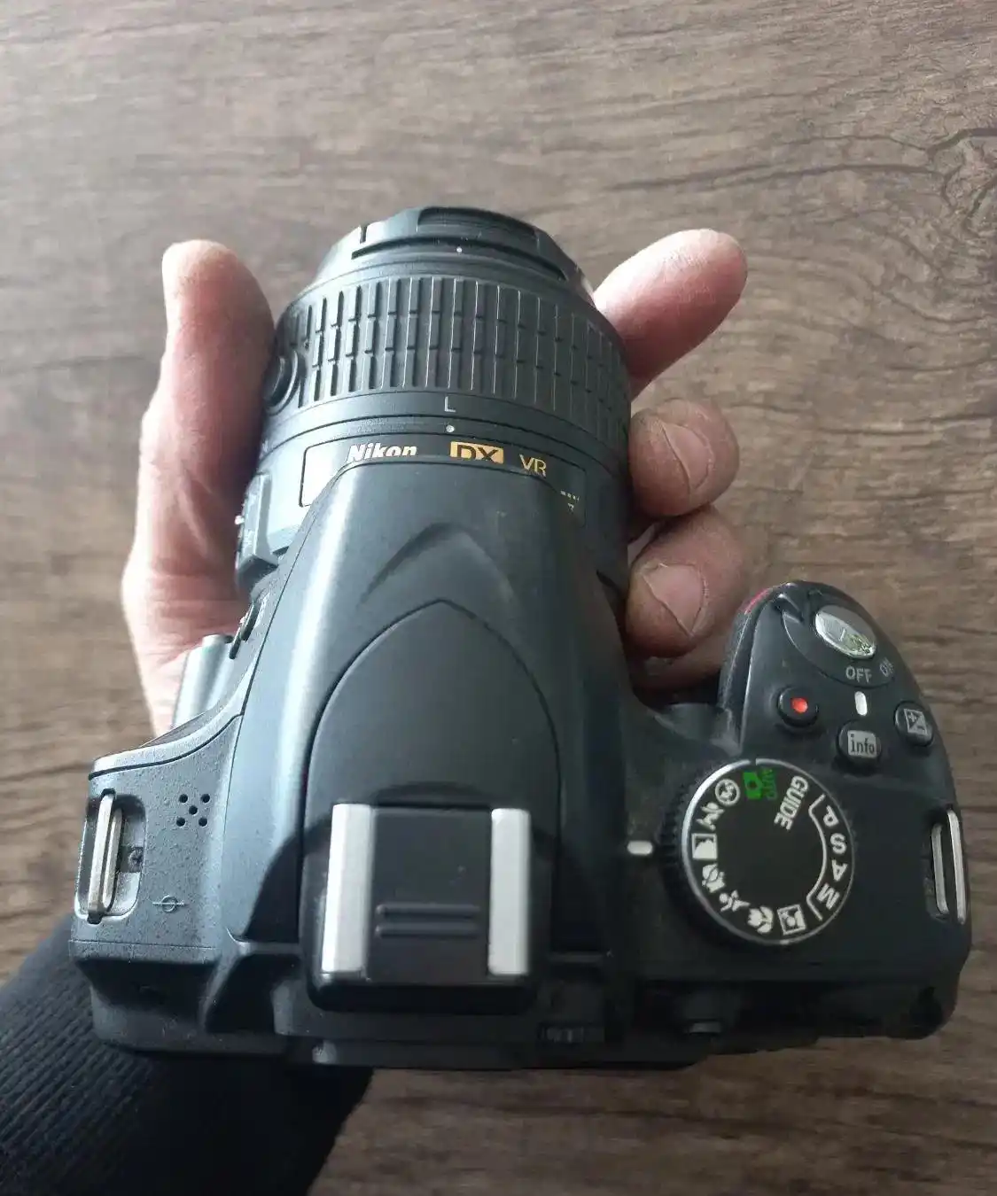 دوربین نیکونd3200 دست دو