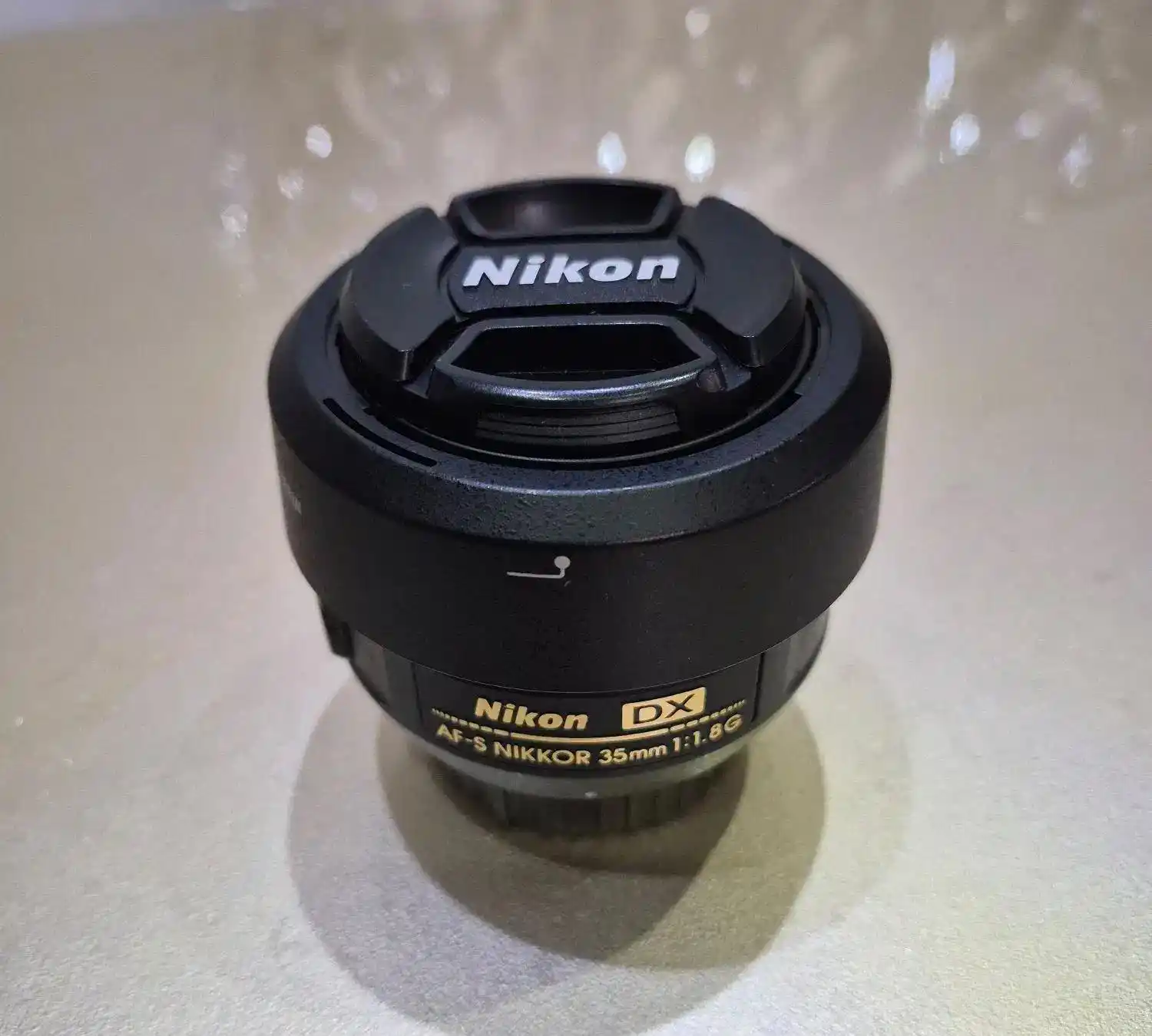 لنز نیکون 35 mm دست دو