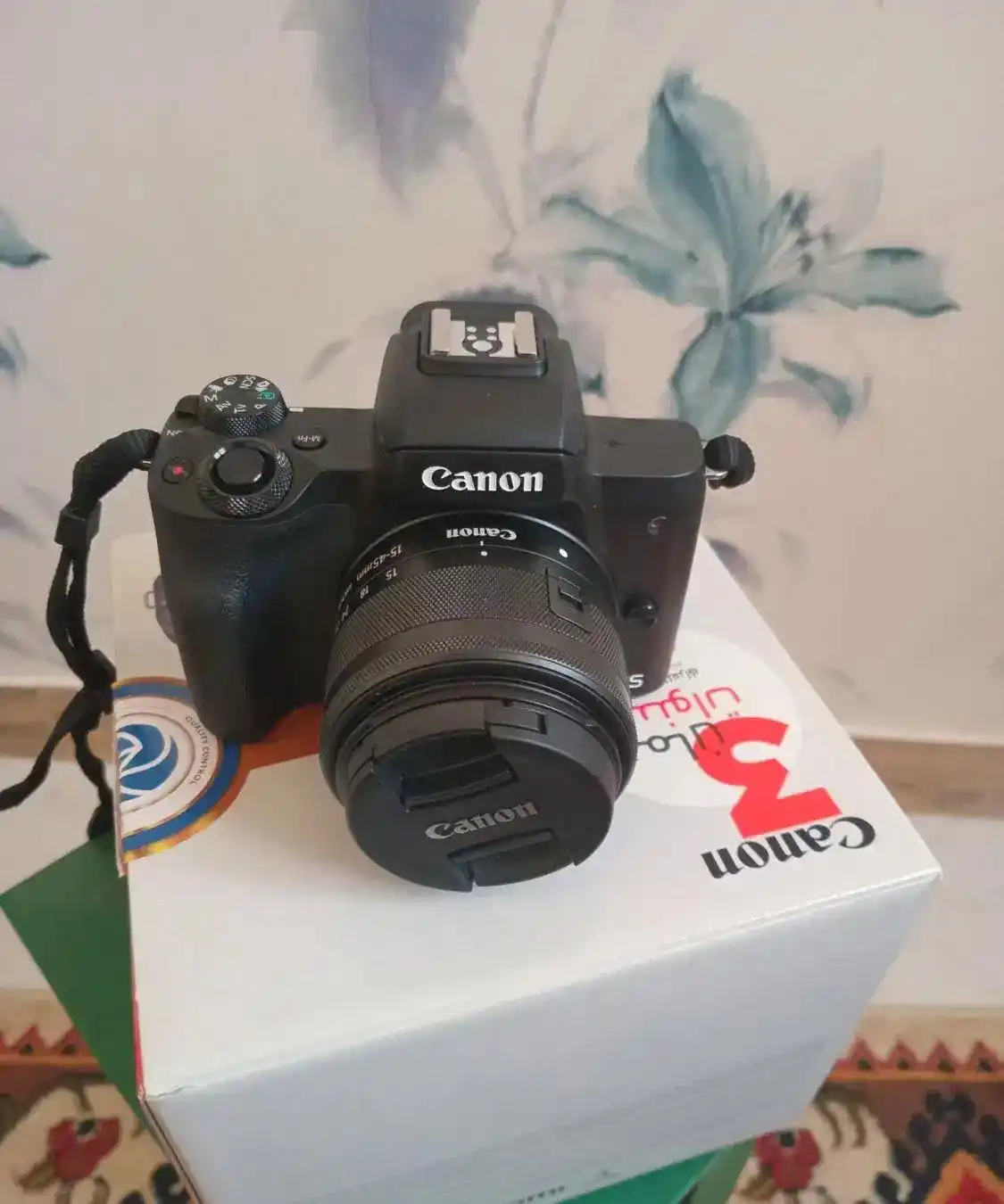 دوربین canon M50 Mark ll دست دو