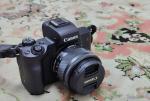 دوربین بدون آینه کانن EOS M50 Mark II + 15-45mm IS STM دست دوم