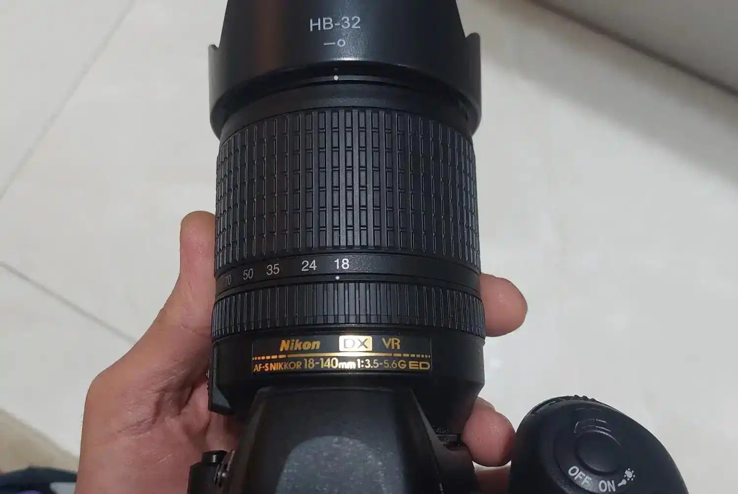 دوربین عکاسی نیکون D7500 دست دو