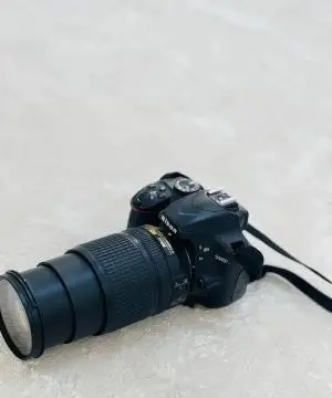 دوربین حرفه ای نیکون |  Nikon D3400+18-55 دست دوم