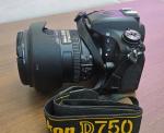 دوربین نیکون D750 + 24-120mm f/4G VR بدنه دست دوم