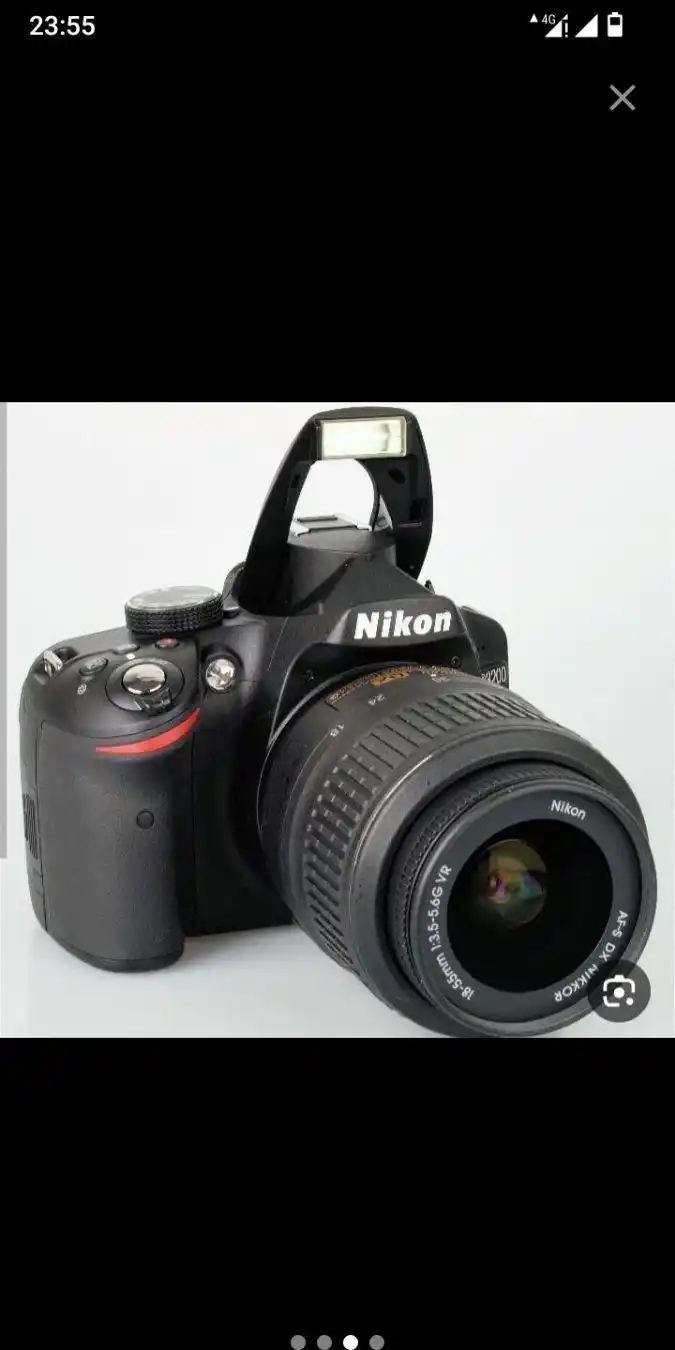 دوربین نیکونd3200 دست دو