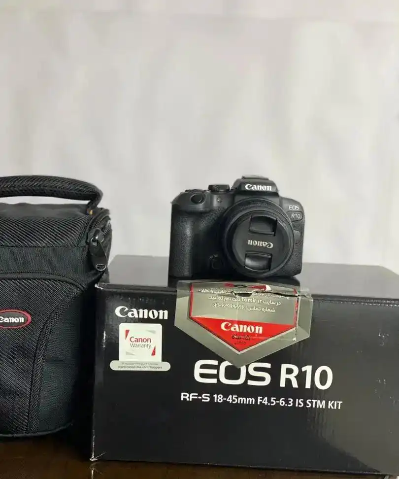 دوربین کنون R10 دست دو