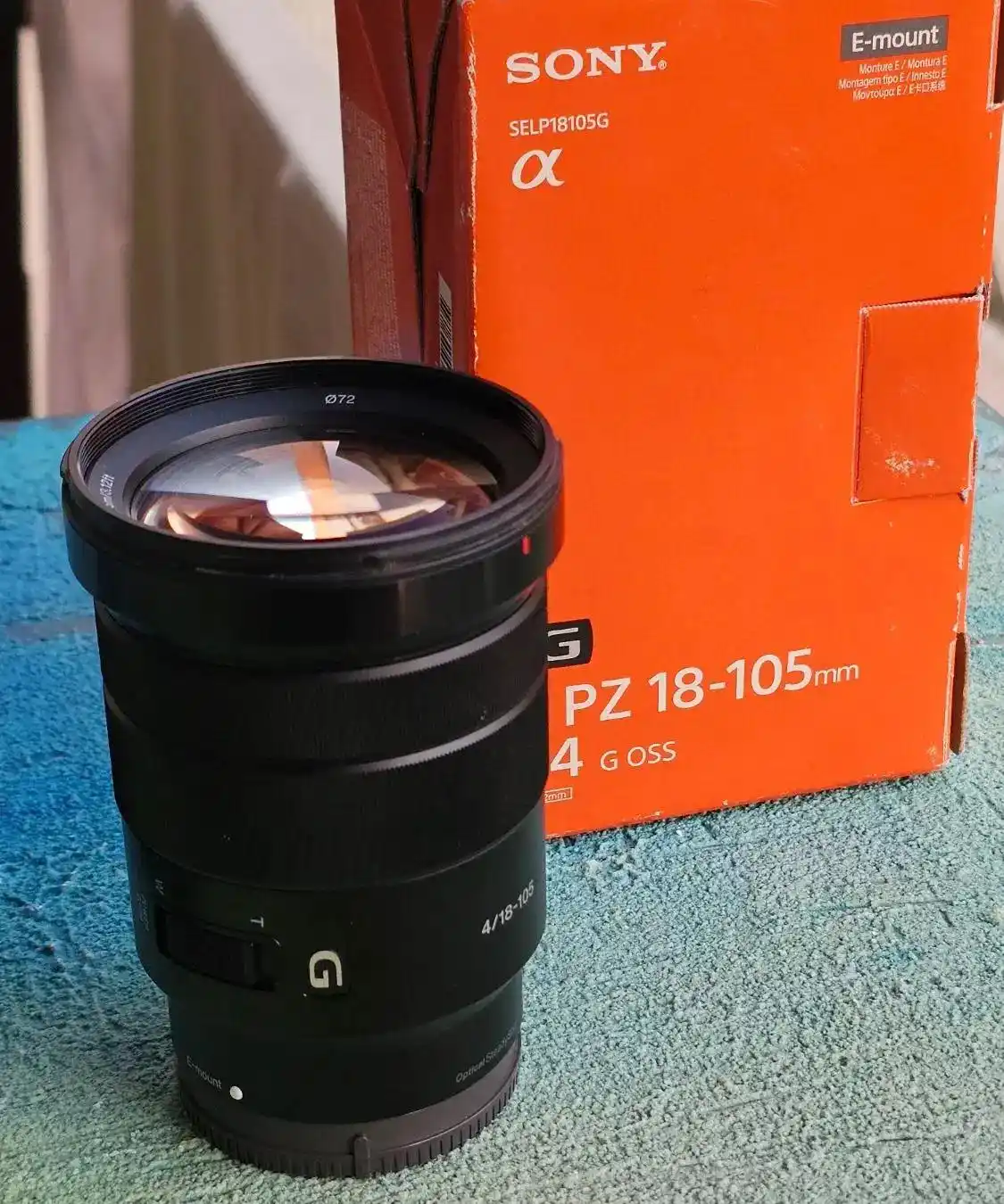 لنز سونی G 18-105 پاور زوم »نو« دست دو