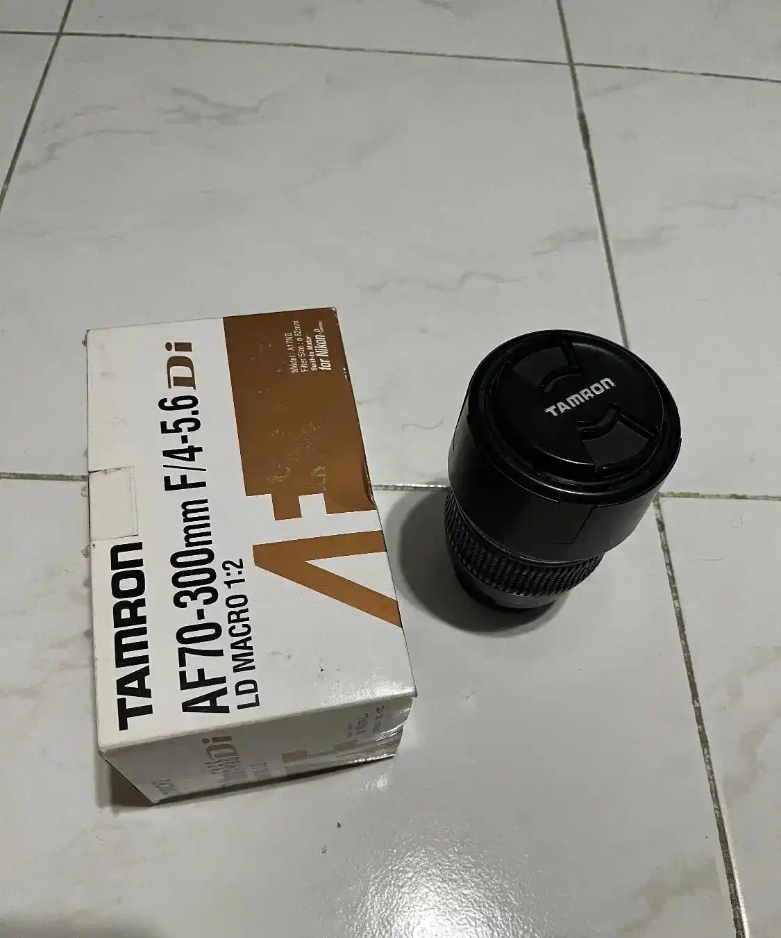 لنز tamron 70-300 برای نیکون دست دو