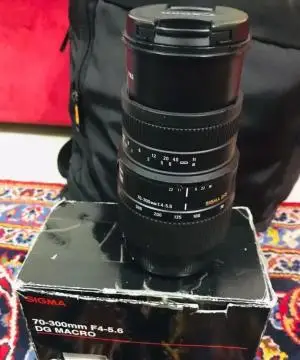 لنز سیگما Sigma 70-300mm F4-5.6 DG MACRO for Nikon دست دوم