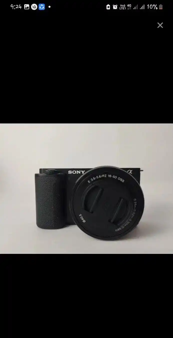 دوربین  zve10 سونی دست دو