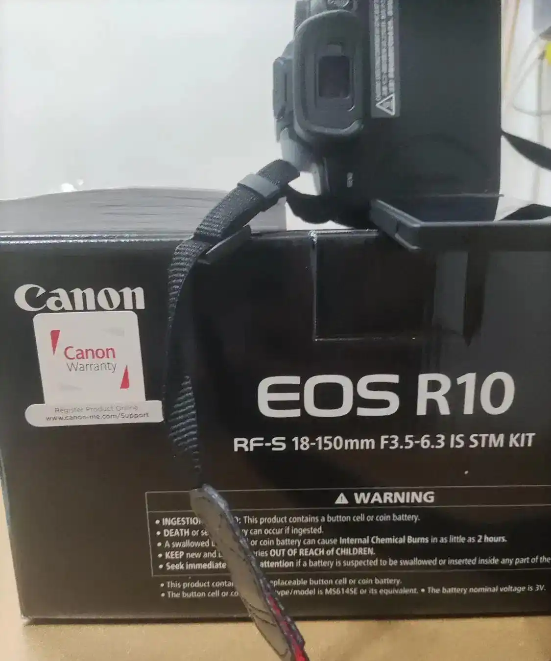 فروش دوربین عکاسی کنان r10 بدون آینه نو دست دو