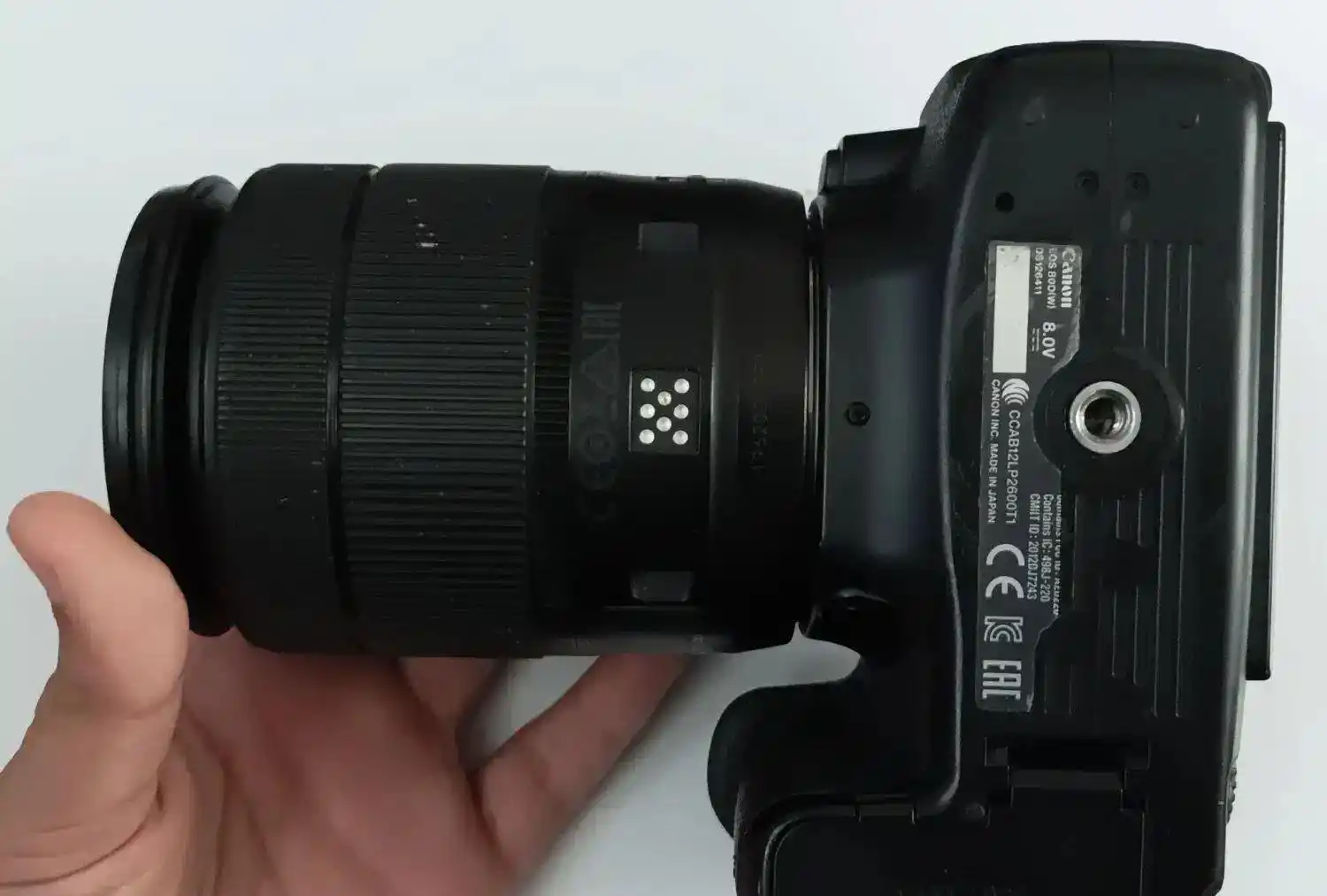 دوربین عکاسی Canon80D  و لنز 18-135 دست دو