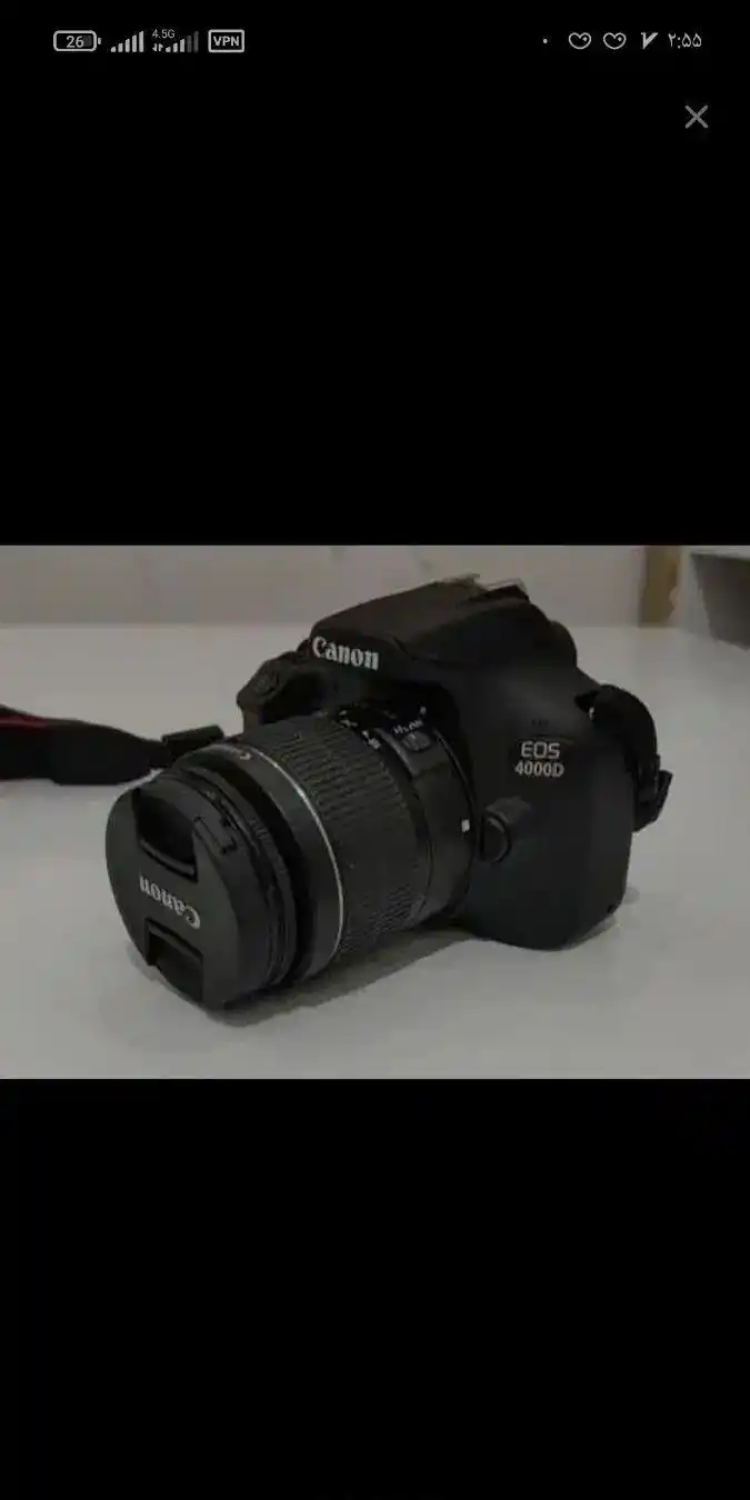 دوربین ۴۰۰۰dکنون دست دو