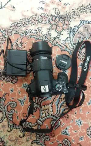 دوربین کانن canon750D لنز 18.135 دست دوم