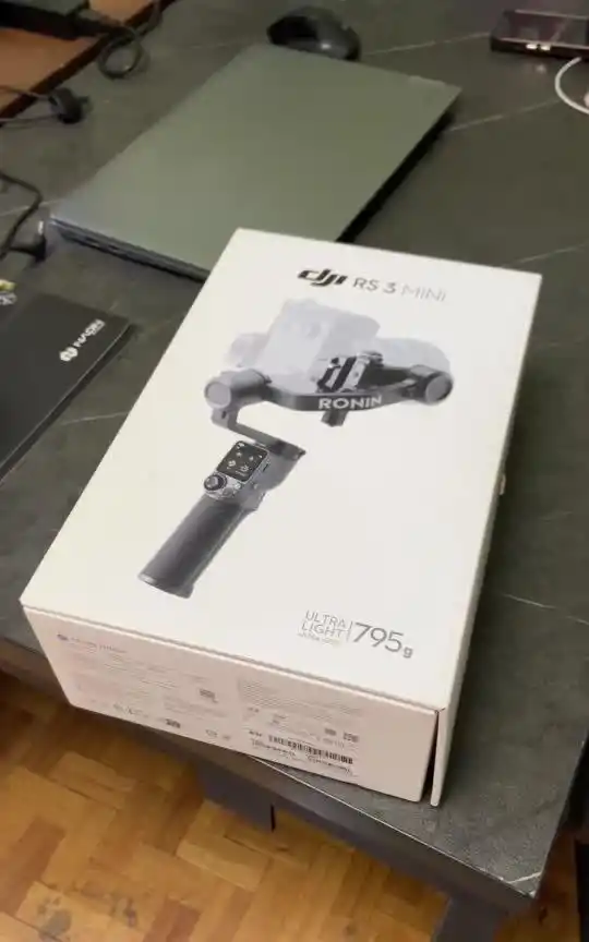 گیمبال dji ronin rs3 mini استفاده نشده دست دو