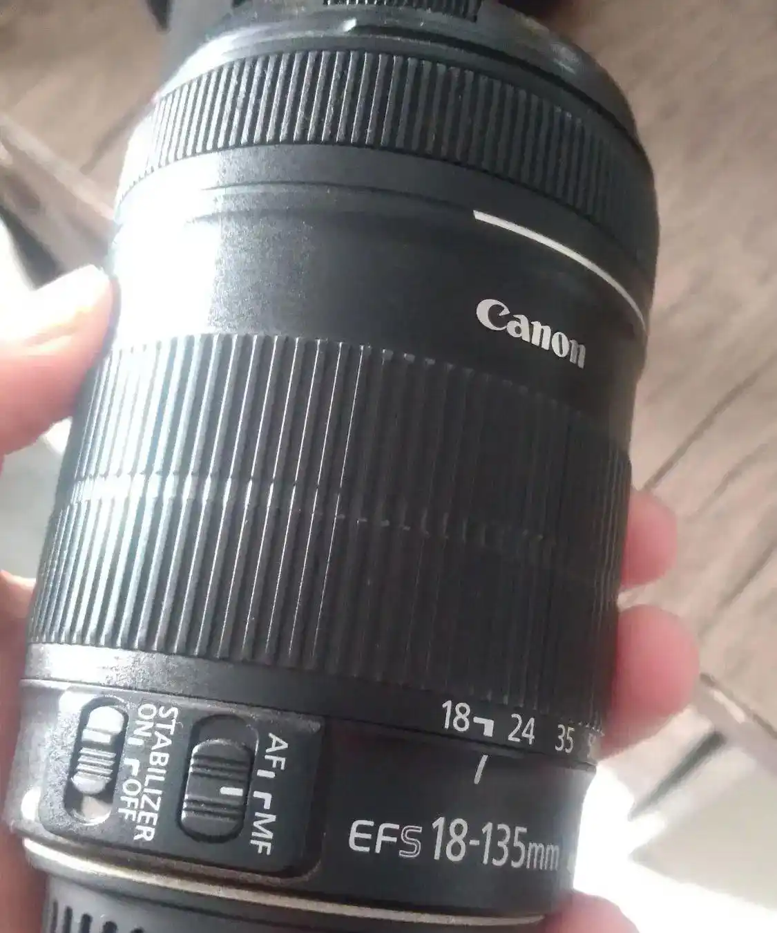 ۶۵۰d canon لنز ۱۳۵ دست دو