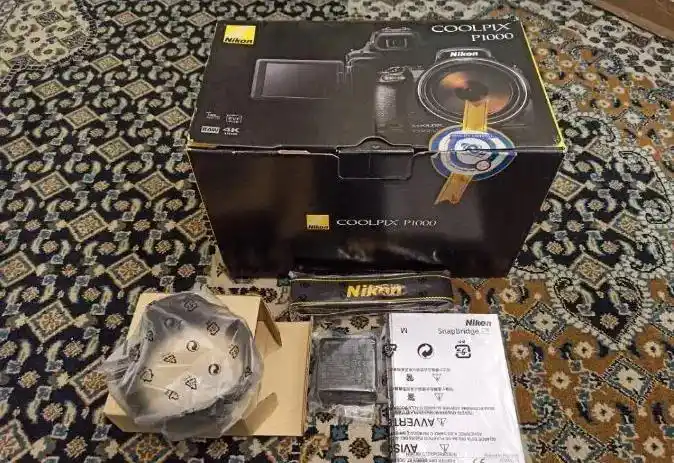 دوربین نیکون p1000 دست دو