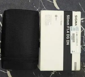 لنز sigma50mm1.4 DG دست دوم