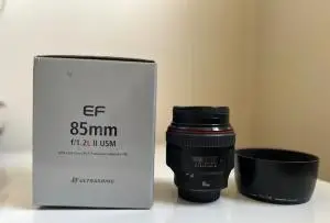 لنز حرفه ای کانن | Canon 85MM F1.2 II دست دوم