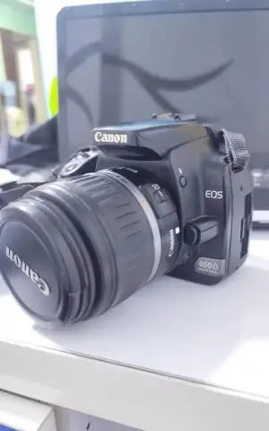 لنز دوربین به همراه دوربین D400 دست دوم