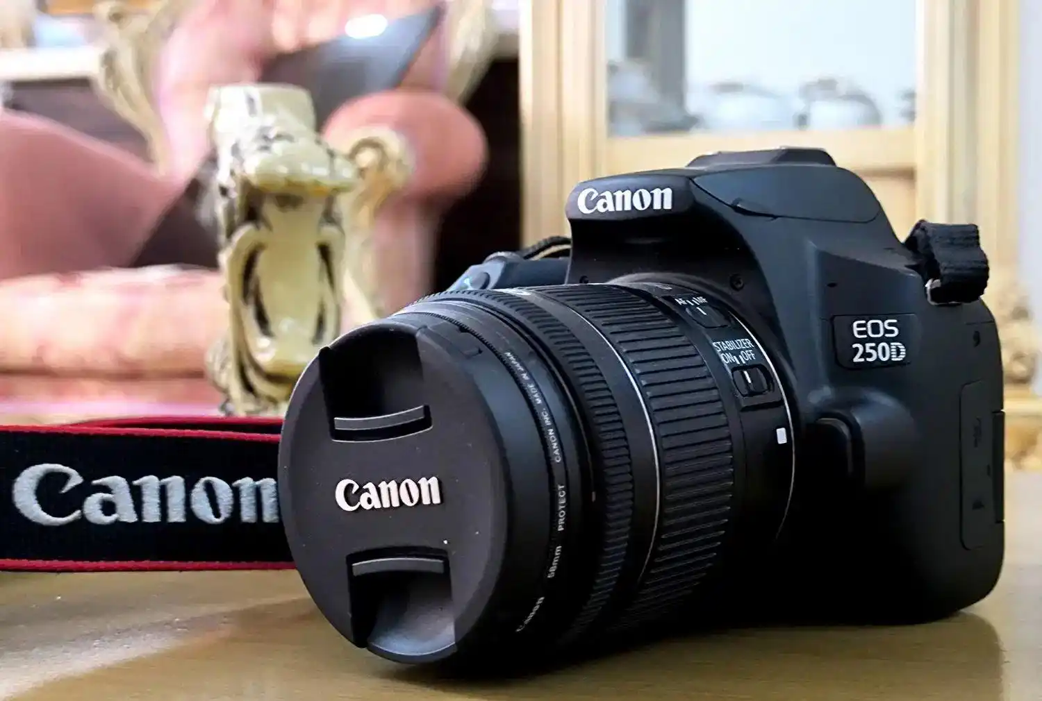 دوربین کنون 250D دست دو