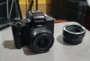 دوربین M50 canon دست دوم
