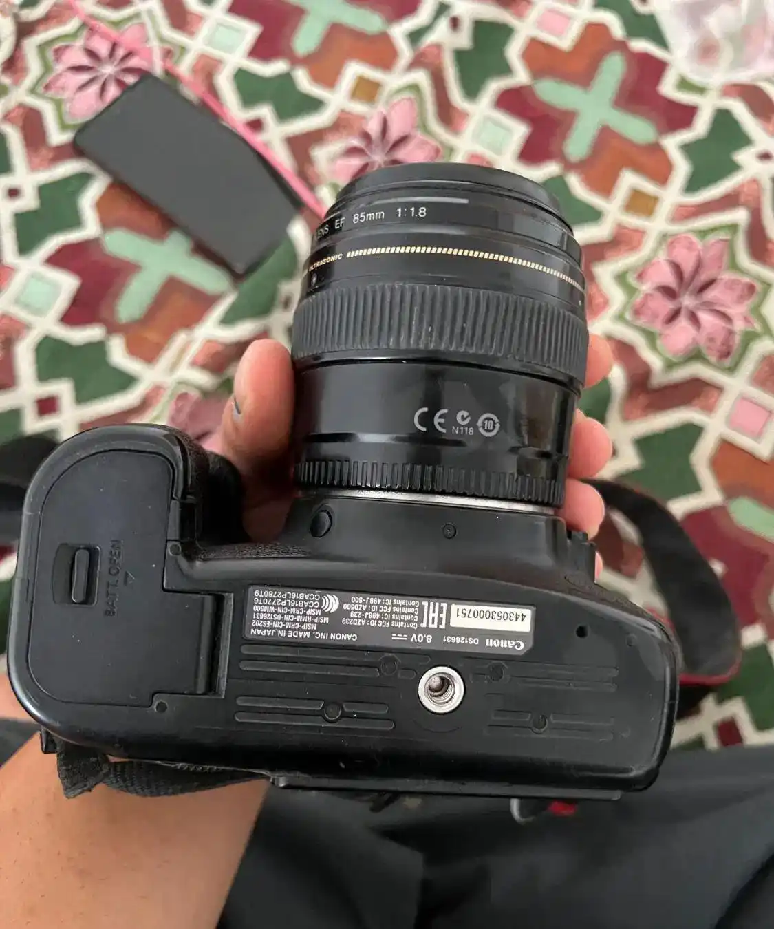 دوربین 6d ii دست دو