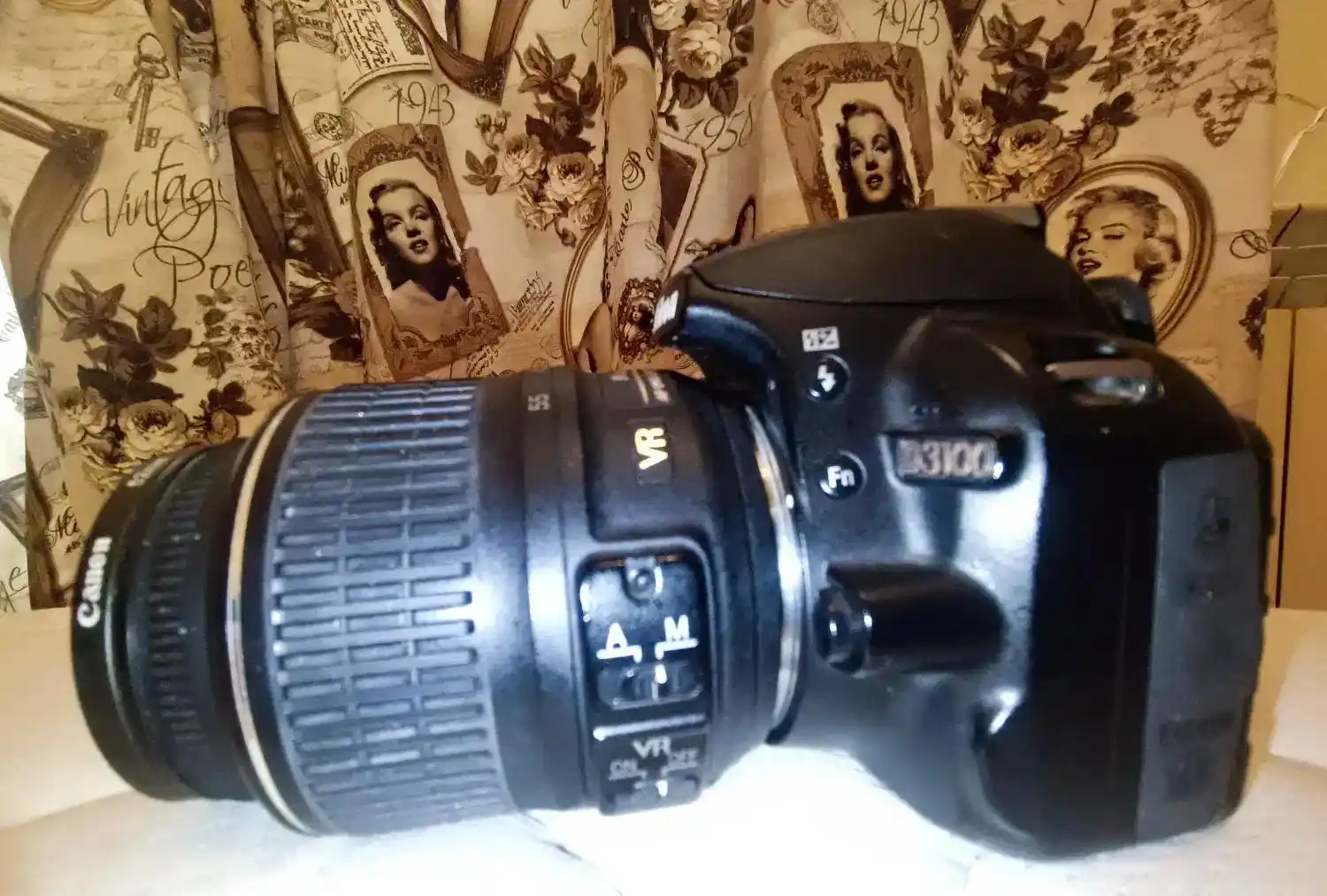 دوربین عکاسی و فیلمبرداری nikon D3100 دست دو