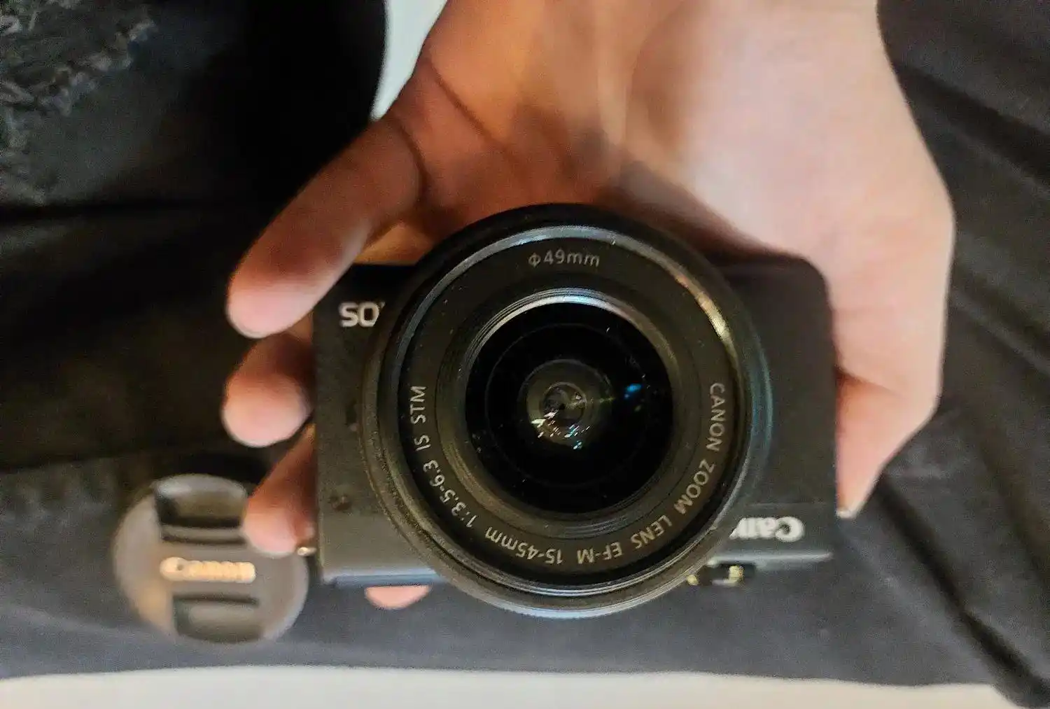 کنون CANON M200 15-45mm میرورلس 4k کم کارکرد دست دو