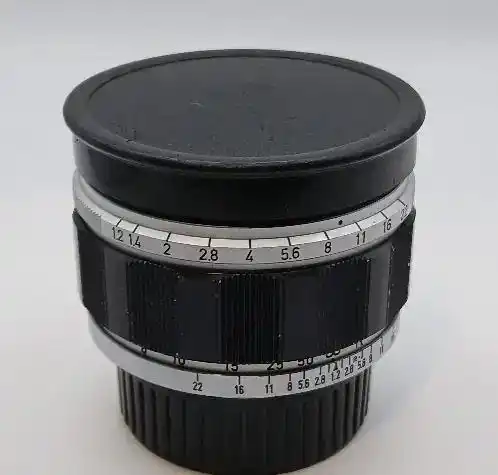 لنز کانن 50mm 1.2 مانت لایکا با تبدیل سونی آلفا ۷ دست دو