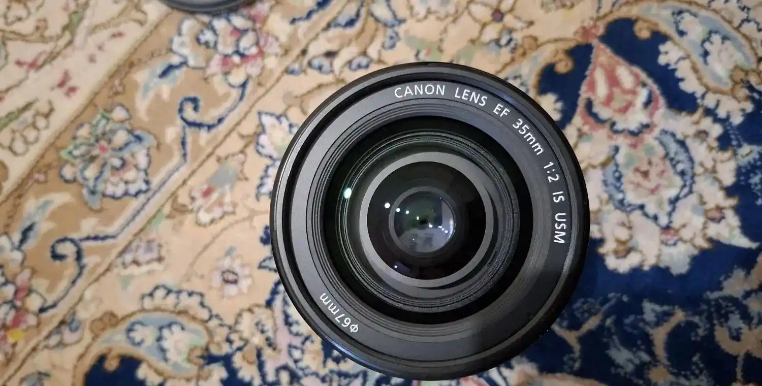 لنز canon 35mm f2 دست دو