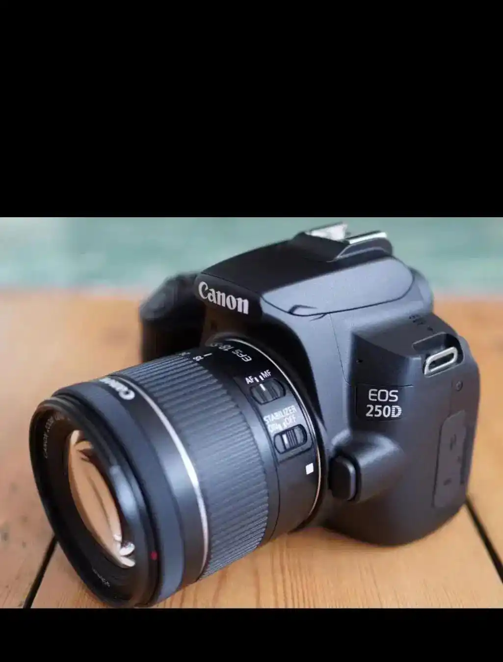 دوربین کنون ۲۵۰ دی در حد صفر دست دو