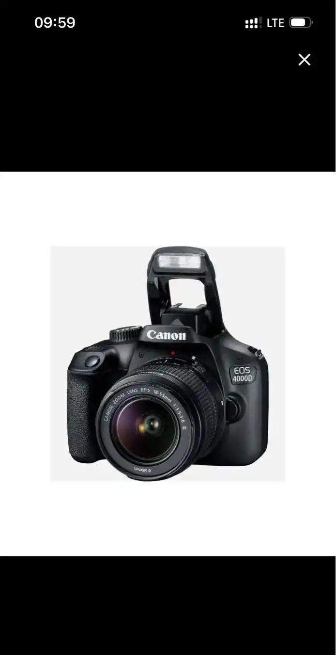 کنون ۴۰۰۰d - با لنز ۱۸-۵۵ دست دو