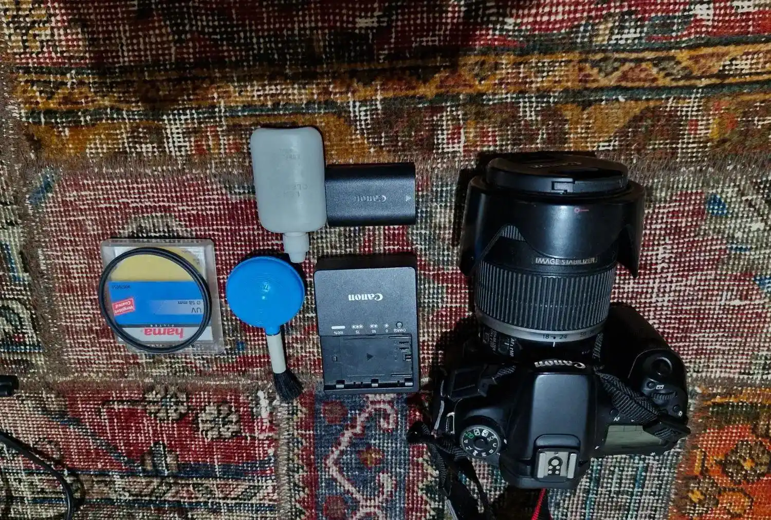 دوربین عکاسی و فیلمبرداری حرفه ای کانن 70D دست دو