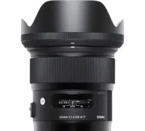 لنز سیگما برای کانن Sigma 20mm F/1.4 DG For Canon دست دوم