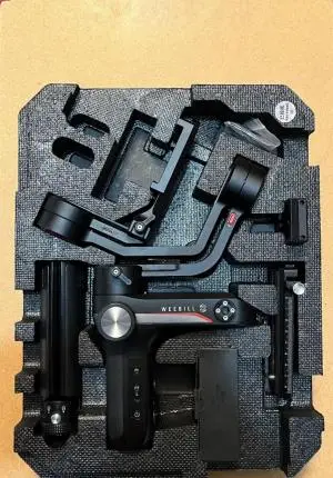 گیمبال دوربین ژیون تک دست دوم Zhiyun-Tech WEEBILL-S Handheld Gimbal Stabilizer دست دوم