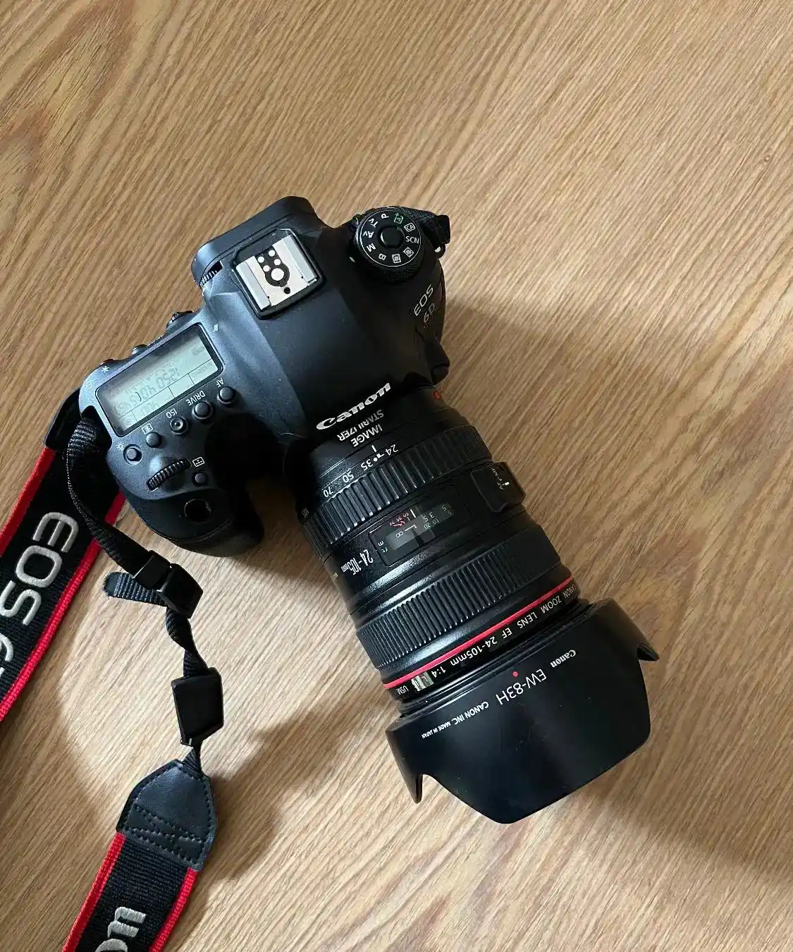 فروش فوری دوربین کنون 6D Mark II با لنز 105-24 دست دو