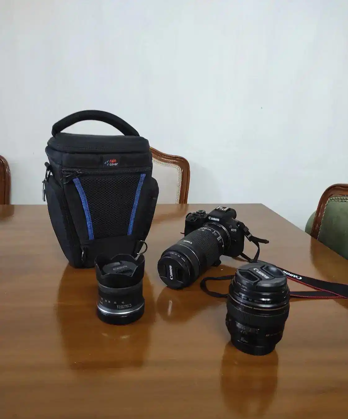 دوربین کنون r100 به همراه 3 لنز دست دو