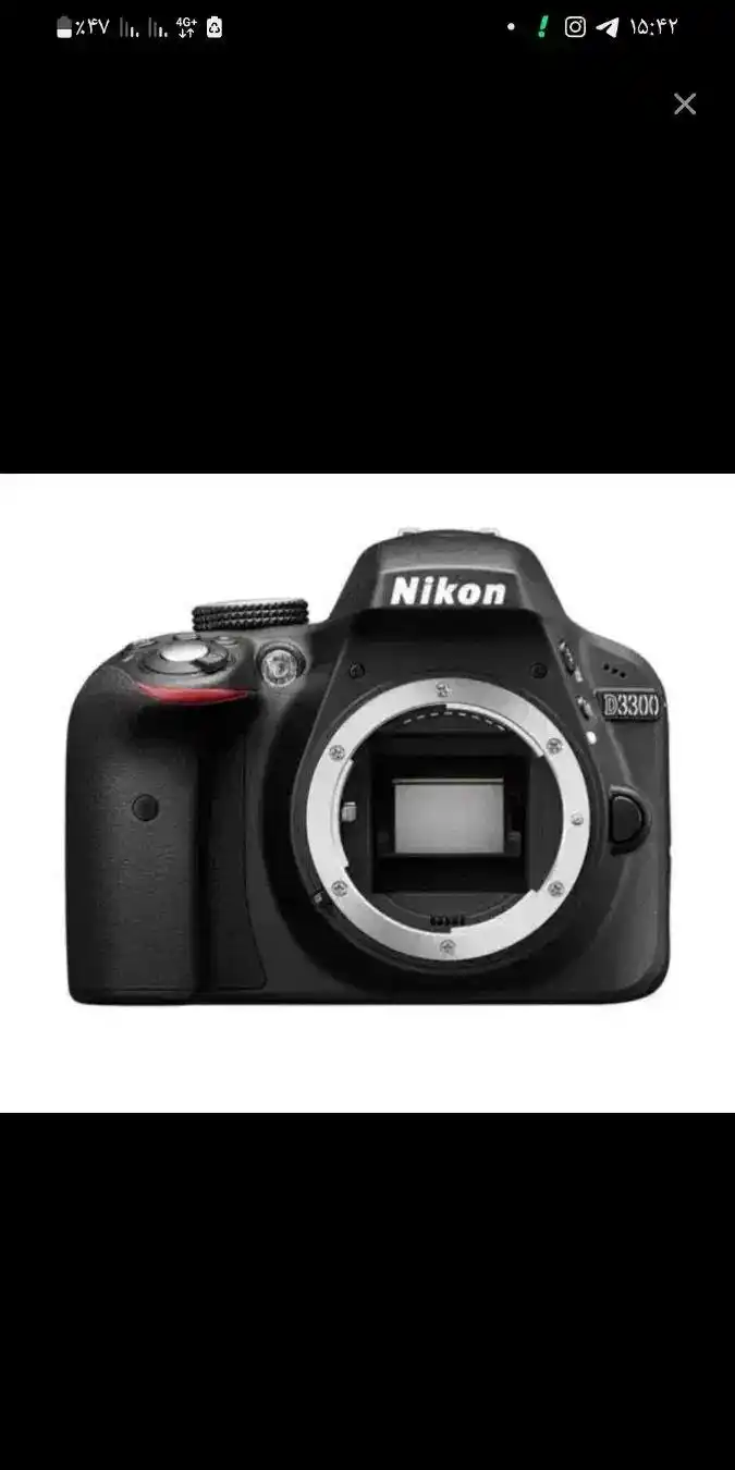 دوربین نیکنD3300 دست دو