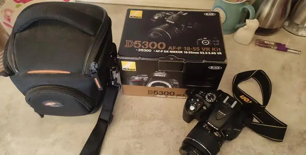 دوربین نیکون d5300 دست دو