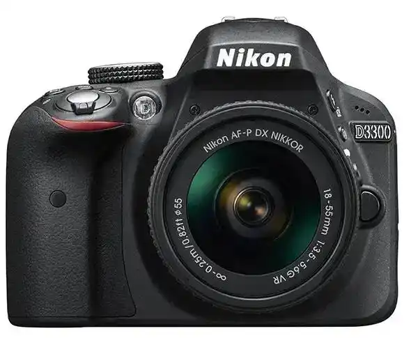 دوربین عکاسی نیکون3300D دست دو