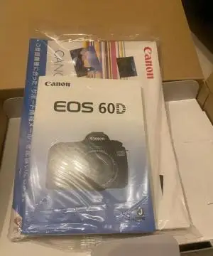 دوربین 60D canon+18.200 دست دوم