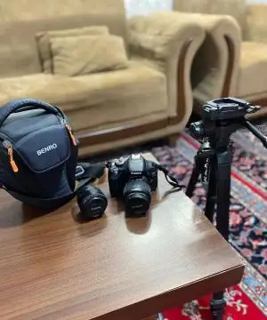 دوربین حرفه ای کانن |  Canon 600D +18-55mm دست دوم