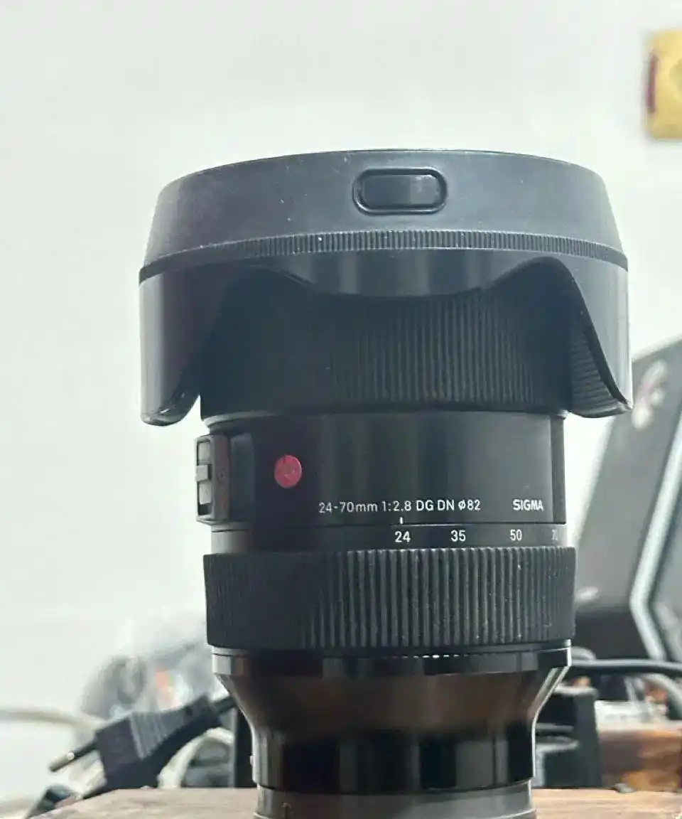 فروش لنز 24/70 sigma DG DN دست دو