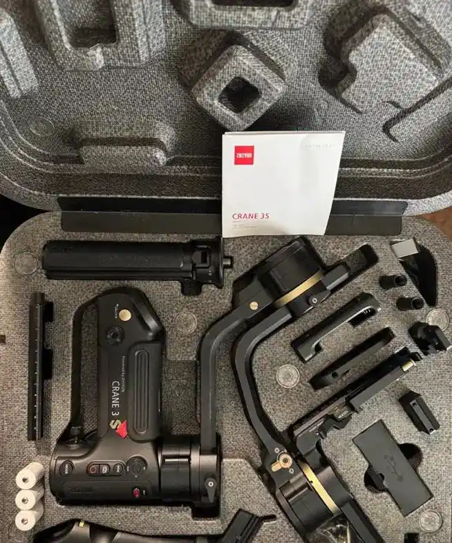 گیمبال Crane 3s Zhiyun دست دو