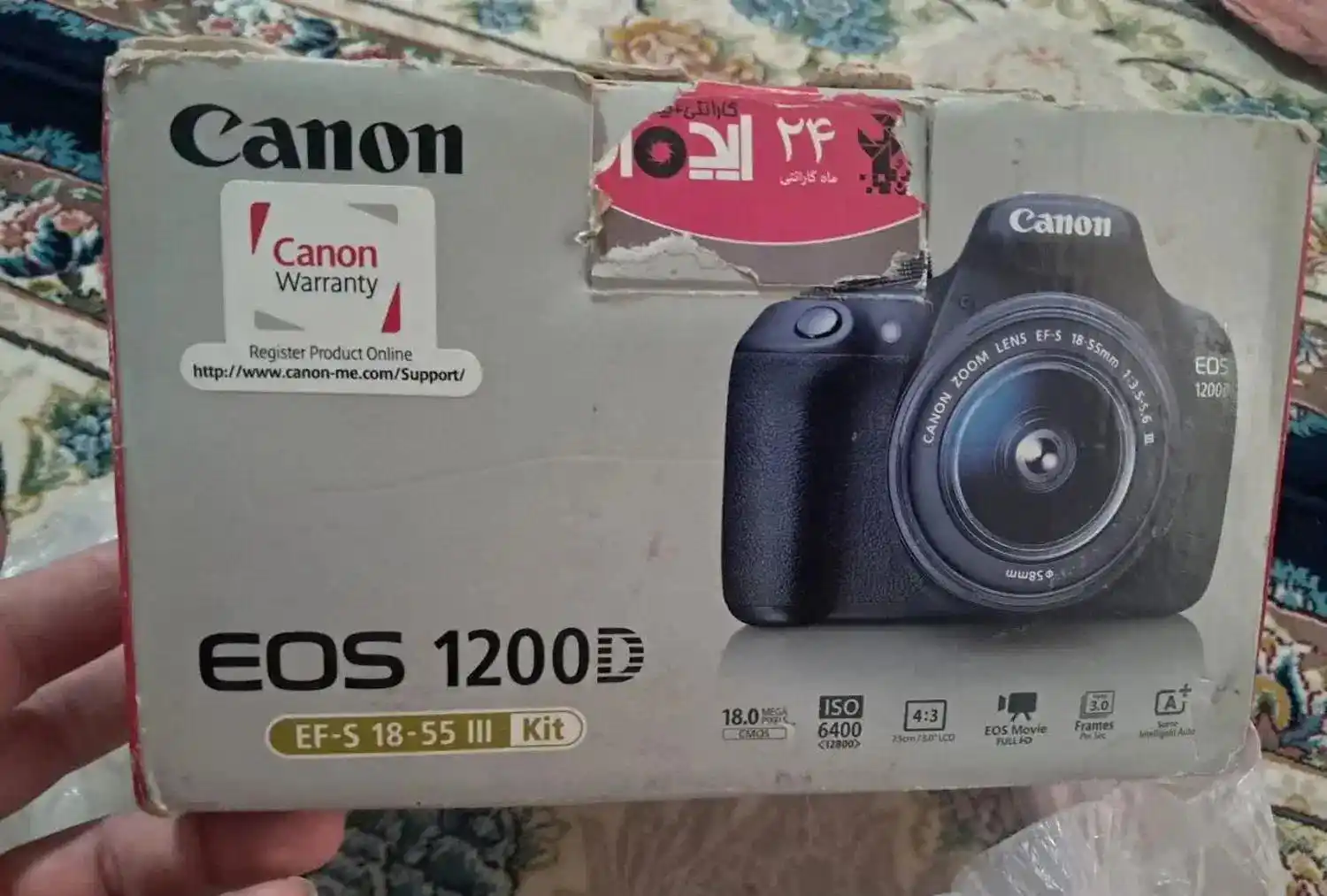 دوربین عکاسی وفیلم برداری دست دو