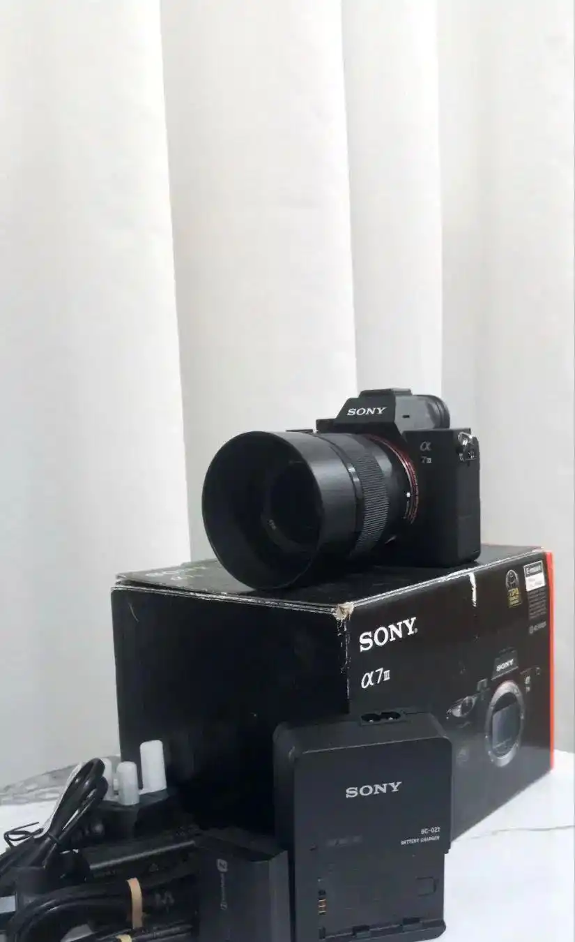 دوربین سونی a7iii دست دو